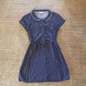 Blue Polka Dot Dress